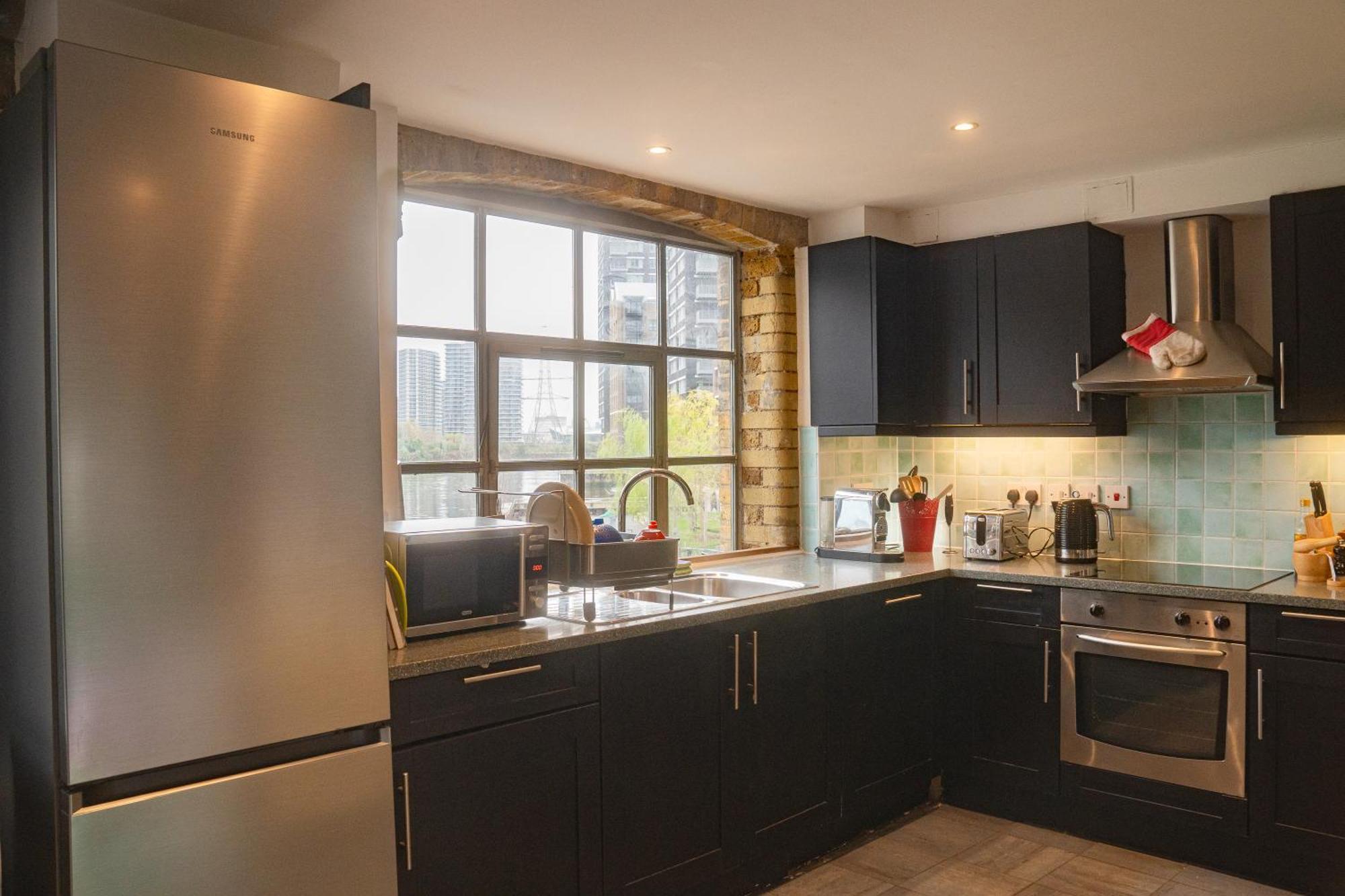 Loft Style Apartment Near O2, Abba Voyage, Excel ลอนดอน ภายนอก รูปภาพ